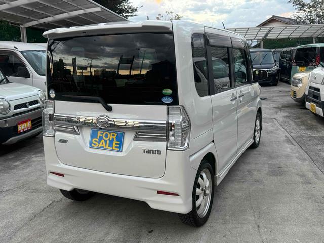 タント カスタムＸ　スマートセレクションＳＡ　ＥＴＣ　両側スライド・片側電動　ナビ　ＴＶ　衝突被害軽減システム　ＬＥＤヘッドランプ　スマートキー　アイドリングストップ　電動格納ミラー　ベンチシート　後席モニター　ＣＶＴ　盗難防止システム　ＡＢＳ（18枚目）