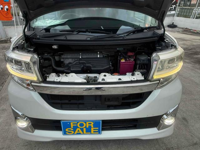 タント カスタムＸ　スマートセレクションＳＡ　ＥＴＣ　両側スライド・片側電動　ナビ　ＴＶ　衝突被害軽減システム　ＬＥＤヘッドランプ　スマートキー　アイドリングストップ　電動格納ミラー　ベンチシート　後席モニター　ＣＶＴ　盗難防止システム　ＡＢＳ（20枚目）