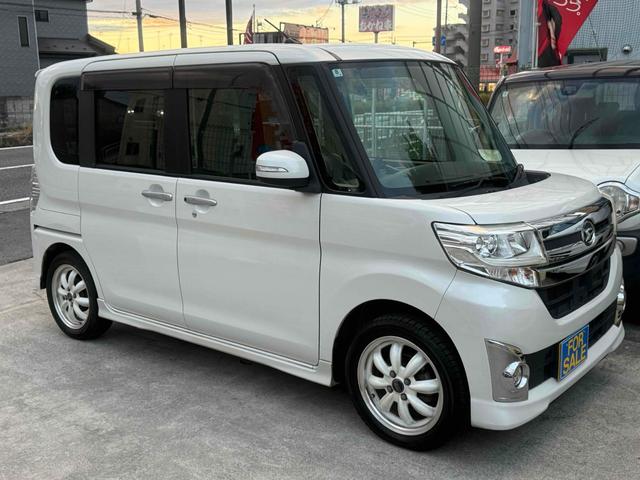 タント カスタムＸ　スマートセレクションＳＡ　ＥＴＣ　両側スライド・片側電動　ナビ　ＴＶ　衝突被害軽減システム　ＬＥＤヘッドランプ　スマートキー　アイドリングストップ　電動格納ミラー　ベンチシート　後席モニター　ＣＶＴ　盗難防止システム　ＡＢＳ（23枚目）