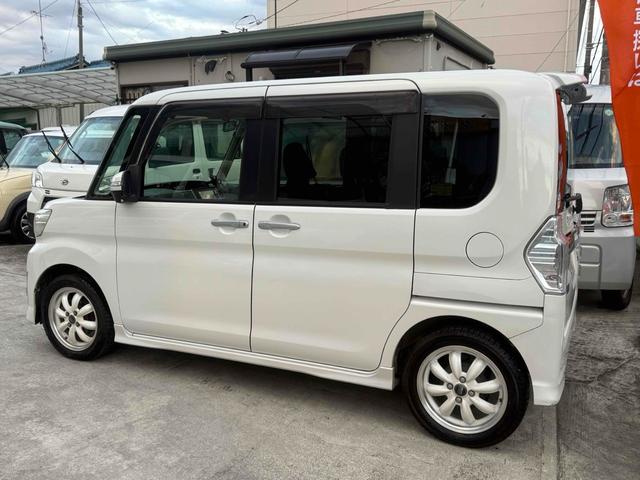 タント カスタムＸ　スマートセレクションＳＡ　ＥＴＣ　両側スライド・片側電動　ナビ　ＴＶ　衝突被害軽減システム　ＬＥＤヘッドランプ　スマートキー　アイドリングストップ　電動格納ミラー　ベンチシート　後席モニター　ＣＶＴ　盗難防止システム　ＡＢＳ（24枚目）