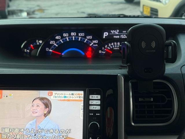 タント カスタムＸ　スマートセレクションＳＡ　ＥＴＣ　両側スライド・片側電動　ナビ　ＴＶ　衝突被害軽減システム　ＬＥＤヘッドランプ　スマートキー　アイドリングストップ　電動格納ミラー　ベンチシート　後席モニター　ＣＶＴ　盗難防止システム　ＡＢＳ（30枚目）