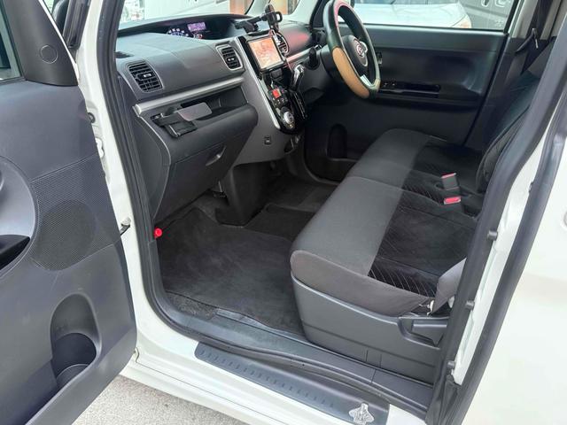 タント カスタムＸ　スマートセレクションＳＡ　ＥＴＣ　両側スライド・片側電動　ナビ　ＴＶ　衝突被害軽減システム　ＬＥＤヘッドランプ　スマートキー　アイドリングストップ　電動格納ミラー　ベンチシート　後席モニター　ＣＶＴ　盗難防止システム　ＡＢＳ（35枚目）