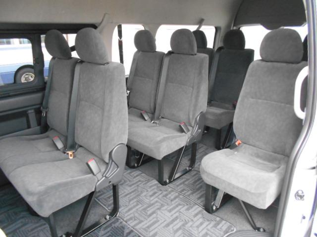 ハイエースワゴン グランドキャビン　４ＷＤ　スーパーロング　パワースライドドア／デジタルインナーミラー／パノラミックビューモニター／ＬＥＤヘッドランプ（メーカーＯＰ）　ＬＥＤフォグランプ　ビルトインＥＴＣ　純正フロアマット＆サイドバイザー（7枚目）