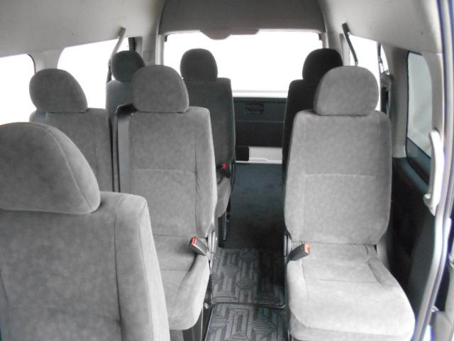 ハイエースワゴン グランドキャビン　４ＷＤ　スーパーロング　パワースライドドア／デジタルインナーミラー／パノラミックビューモニター／ＬＥＤヘッドランプ（メーカーＯＰ）　ＬＥＤフォグランプ　ビルトインＥＴＣ　純正フロアマット＆サイドバイザー（22枚目）