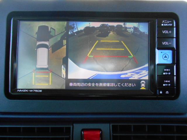 シフォン Ｇ　届出済未使用車　届出済未使用車　純正ナビ／フルセグＴＶ　パノラミックビューモニター（メーカーＯＰ）　両側パワースライドドア（右側メーカーＯＰ）　シートヒーター　ＬＥＤヘッドライト（4枚目）