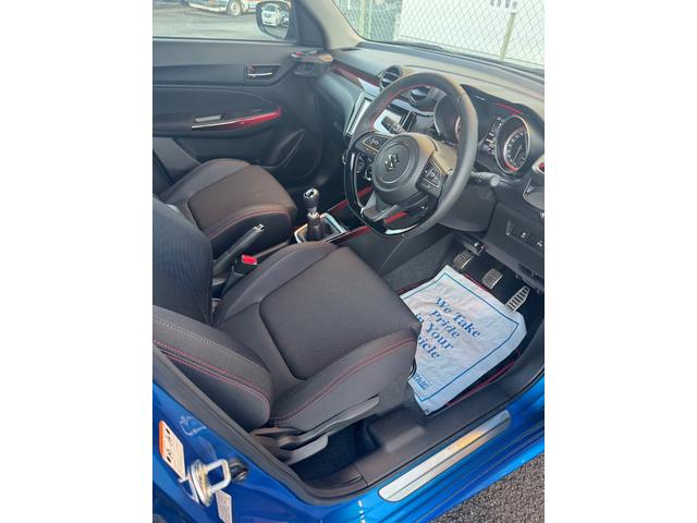 スイフトスポーツ ベースグレード ベースグレード(5名)セーフティパッケージ、全方位カメラ6速MT ターボ 8型TVナビ(15枚目)