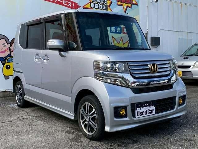 Ｎ－ＢＯＸ Ｇ　ＳＳパッケージ　検Ｒ８／７　４ＷＤ　両側電動スライドドア　プッシュスタート　キーレスエントリー　ＤＶＤ再生　ＣＤ再生　ＥＴＣ　フルセグＴＶ　フロントフォグライト　純正アルミホイール　バックカメラ（7枚目）