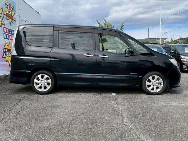 セレナ ハイウェイスター　Ｓ－ハイブリッド　車検整備付　両側電動スライドドア　純正ナビ　Ｂｌｕｅｔｏｏｔｈ付き　ＤＶＤ再生　ＣＤ再生　ワンセグＴＶ　キーレスエントリー　プッシュスターろ　純正アルミホイール　ＥＴＣ（8枚目）