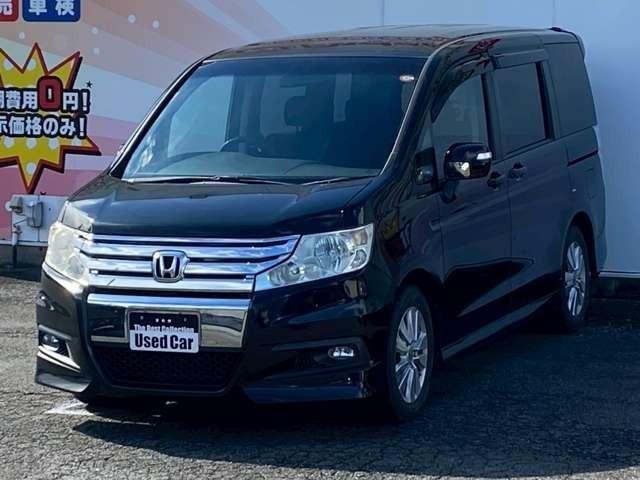 ステップワゴンスパーダ Z 車検整備付 両側電動スライドドア 純正H DDナビ 純正アルミホイール バックカメラ DVD再生 CD再生 ワンセグTV フロントフォグライト(2枚目)