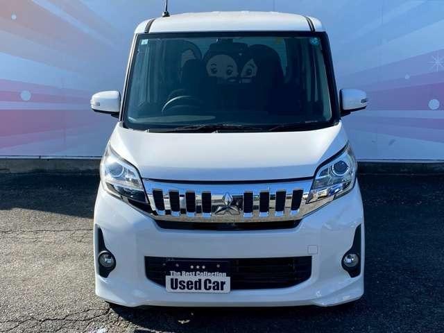 eKスペースカスタム カスタムG 車検整備付 純正ナビ Bluetooth付き 両側スライドドア 片側電動スライドドア DVD再生 CD再生 フルセグTV ETC キーレス プッシュスタート 純正アルミホイール(6枚目)