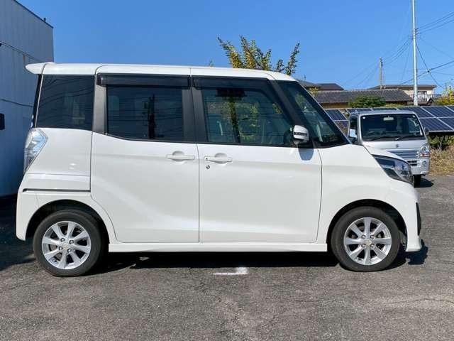 eKスペースカスタム カスタムG 車検整備付 純正ナビ Bluetooth付き 両側スライドドア 片側電動スライドドア DVD再生 CD再生 フルセグTV ETC キーレス プッシュスタート 純正アルミホイール(8枚目)