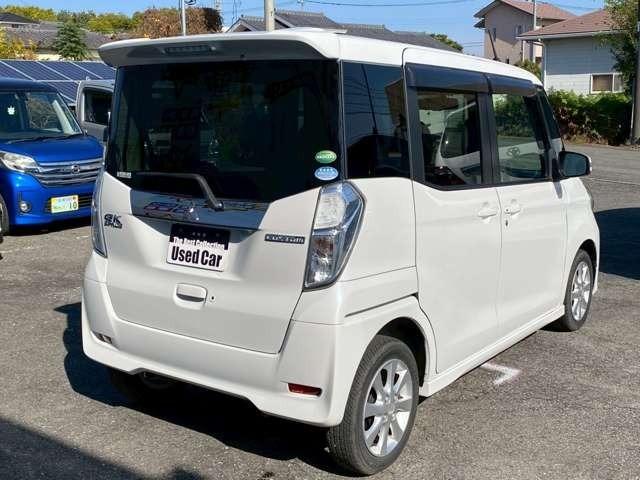 eKスペースカスタム カスタムG 車検整備付 純正ナビ Bluetooth付き 両側スライドドア 片側電動スライドドア DVD再生 CD再生 フルセグTV ETC キーレス プッシュスタート 純正アルミホイール(9枚目)