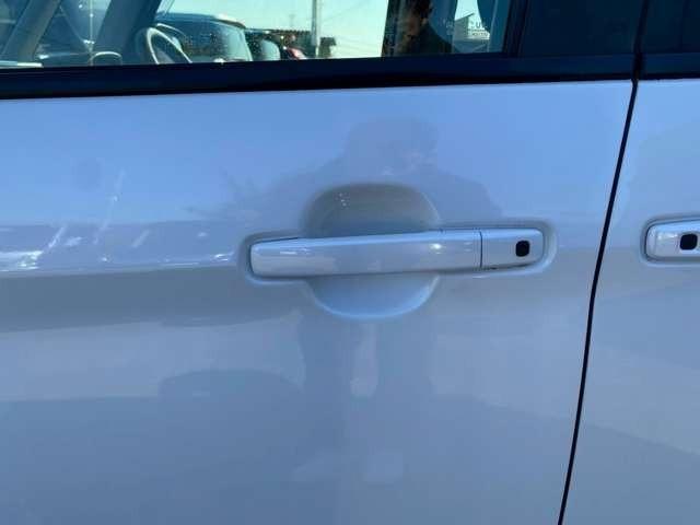 eKスペースカスタム カスタムG 車検整備付 純正ナビ Bluetooth付き 両側スライドドア 片側電動スライドドア DVD再生 CD再生 フルセグTV ETC キーレス プッシュスタート 純正アルミホイール(22枚目)