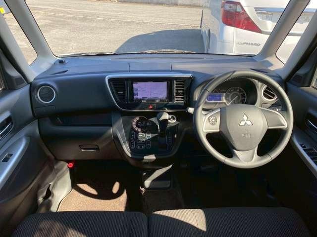 eKスペースカスタム カスタムG 車検整備付 純正ナビ Bluetooth付き 両側スライドドア 片側電動スライドドア DVD再生 CD再生 フルセグTV ETC キーレス プッシュスタート 純正アルミホイール(34枚目)