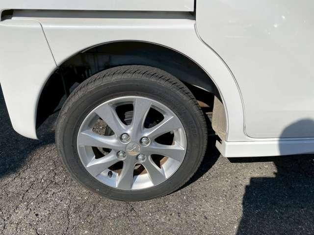 eKスペースカスタム カスタムG 車検整備付 純正ナビ Bluetooth付き 両側スライドドア 片側電動スライドドア DVD再生 CD再生 フルセグTV ETC キーレス プッシュスタート 純正アルミホイール(48枚目)