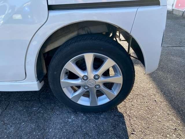 eKスペースカスタム カスタムG 車検整備付 純正ナビ Bluetooth付き 両側スライドドア 片側電動スライドドア DVD再生 CD再生 フルセグTV ETC キーレス プッシュスタート 純正アルミホイール(49枚目)