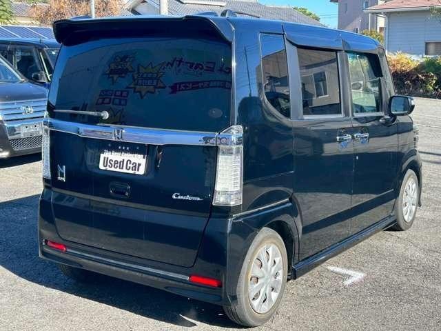 Ｎ－ＢＯＸカスタム Ｇ　ＳＳパッケージ　車検整備付　両側電動スライドドア　バックカメラ　ＤＶＤ再生　ＣＤ再生　Ｂｌｕｅｔｏｏｔｈ付き　フロントフォグライト　ローダウン　キーレス　プッシュスタート（9枚目）