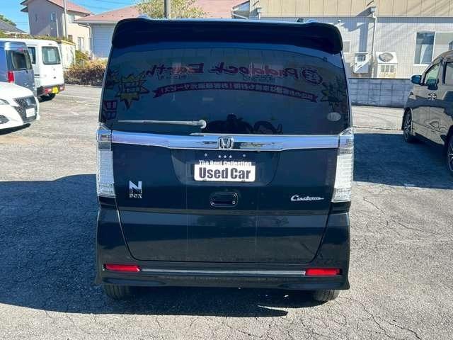 Ｎ－ＢＯＸカスタム Ｇ　ＳＳパッケージ　車検整備付　両側電動スライドドア　バックカメラ　ＤＶＤ再生　ＣＤ再生　Ｂｌｕｅｔｏｏｔｈ付き　フロントフォグライト　ローダウン　キーレス　プッシュスタート（10枚目）