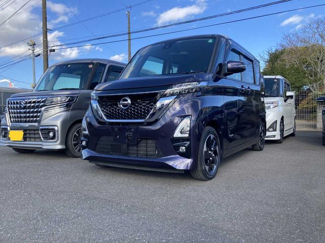 ルークス ハイウェイスター　Ｘ　・純正ナビ・ＥＴＣ・ベンチシート・片側電動スライドドア・純正アルミホイール・全方位カメラ・コーナーセンサー・オートライト・電動格納ミラー・アイドリングストップ（2枚目）