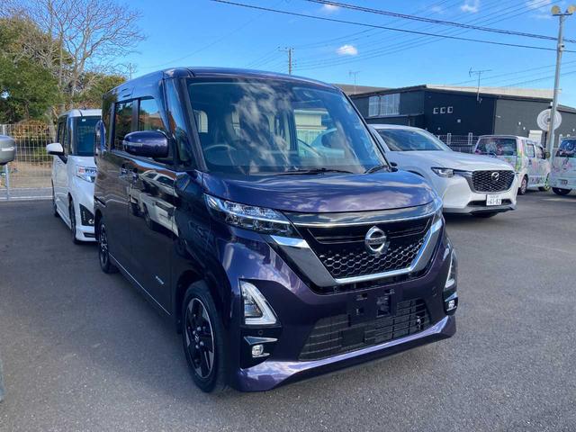 ルークス ハイウェイスター　Ｘ　・純正ナビ・ＥＴＣ・ベンチシート・片側電動スライドドア・純正アルミホイール・全方位カメラ・コーナーセンサー・オートライト・電動格納ミラー・アイドリングストップ（4枚目）