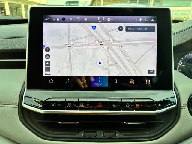 ジープ・コンパス リミテッド ワンオーナー車 純正ナビ・バックカメラ LEDヘッドライト アダプティブクルーズコントロール パワーシート シートヒーター 置くだけ充電 ブラインドスポットモニター ETC(18枚目)