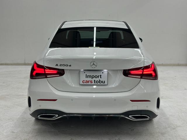Ａクラスセダン Ａ２００ｄ　セダン　ＡＭＧライン　純正ナビ・バックカメラ　アダプティブクルーズコントロール　ＬＥＤヘッドライト　パワーシート　シートヒーター　フルセグＴＶ　ＥＴＣ　キーレスゴー（3枚目）