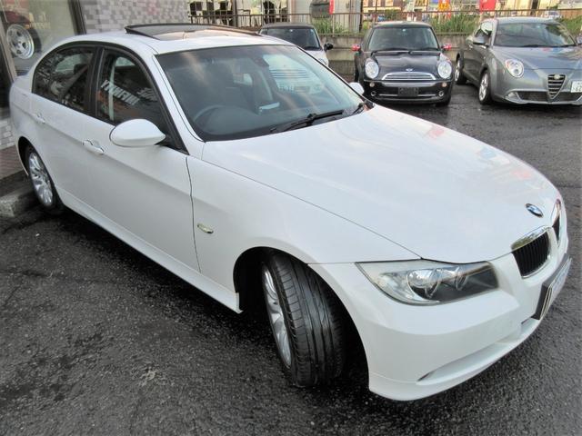 320i 電動サンルーフ・社外HDDナビ・フルセグTV・電動シート・純正16AW・エンジェルアイ・Fフォグ・ETC・キーレス・本革巻ステア・マニュアルモード・タイミングチェーン(43枚目)