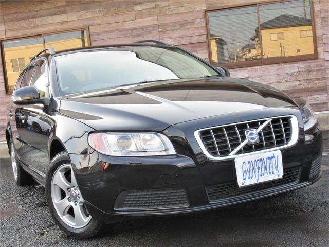 ボルボ V70 2.5T LE ・取説完備・修復歴無・本革電動シート
