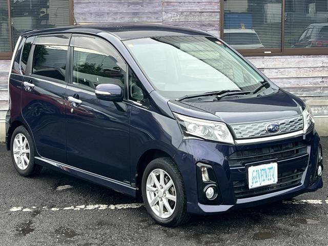 ステラ カスタムＲ　／後期型／エアロ／車検：２年付／走行：５．５万ｋｍ／外ナビ／ワンセグ／ＤＶＤ／ＵＳＢ接続／純１４ＡＷ／ＬＥＤライト／フォグ／ＥＴＣ／革ステ／スマキ－／ＡＵＴＯエアコン／ドアバイザ－／Ｔチェ－ン（7枚目）