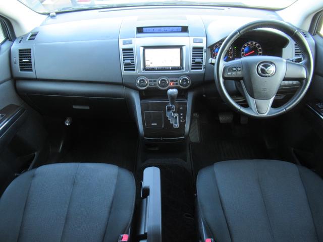 MPV 23S /後期型/エアロ+リアスポ/外ナビ/フルセグ/DVD/Bluetooth/両側電動スライド/ETC/HID/フォグ/純17AW/革ステ/スマキ-/MTモ-ド/AUTOエアコン/PVガラス/Tチェ-ン(8枚目)