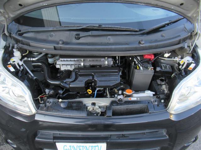 ムーヴ カスタム Xリミテッド /車検:2年付き/エアロ+リアスポ/社外ナビ/DVD/Bluetooth/純正14AW/HID/フォグ/革巻きステア/スマ-トキ-/ベンチシ-ト/AUTOエアコン/ドアバイザ-/PVガラス/Tチェ-ン(26枚目)