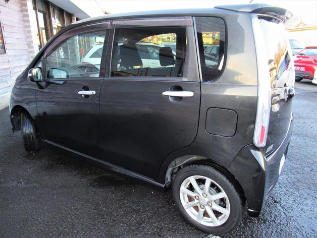 ムーヴ カスタム Xリミテッド /車検:2年付き/エアロ+リアスポ/社外ナビ/DVD/Bluetooth/純正14AW/HID/フォグ/革巻きステア/スマ-トキ-/ベンチシ-ト/AUTOエアコン/ドアバイザ-/PVガラス/Tチェ-ン(34枚目)