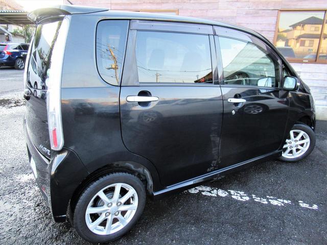 ムーヴ カスタム Xリミテッド /車検:2年付き/エアロ+リアスポ/社外ナビ/DVD/Bluetooth/純正14AW/HID/フォグ/革巻きステア/スマ-トキ-/ベンチシ-ト/AUTOエアコン/ドアバイザ-/PVガラス/Tチェ-ン(36枚目)