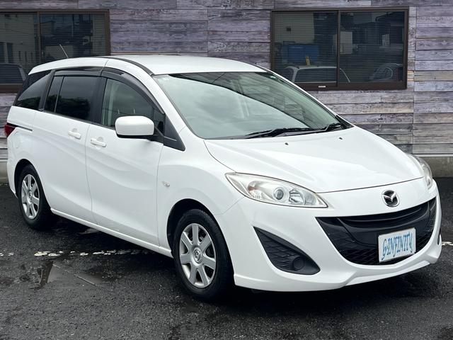 プレマシー ２０ＣＳ　／車検：２年付／社外ナビ／バックカメラ／フルセグ／ＤＶＤ視聴／Ｂｌｕｅｔｏｏｔｈ／左側電動スライドドア／ＥＴＣ／キ－レス／ＡＵＴＯエアコン／外装色：クリスタルホワイトパールマイカ／Ｔチェ－ン（8枚目）