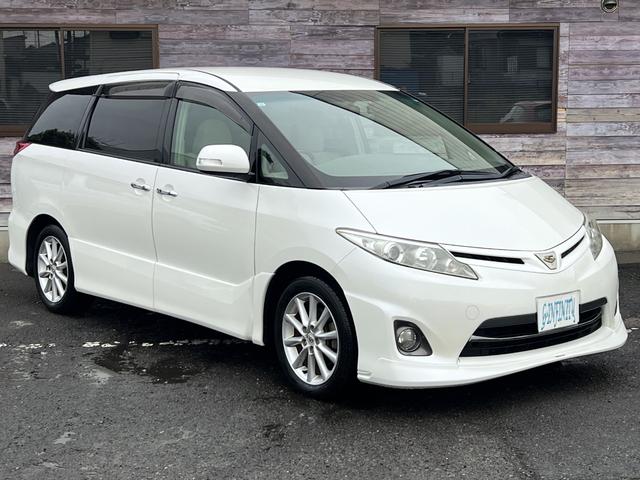 エスティマ 2.4アエラス Gエディション /車検:2年付/特別仕様車/TRDリップ/フリップダウン/純ナビ/フルセグ/DVD/AUX接続/バックカメラ/両側電動スライド/純17AW/コンビ革ステ/スマキ-/クルコン/バイザ-/Tチェ-ン(13枚目)