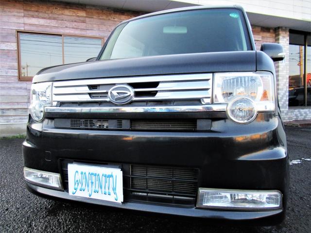 ムーヴコンテ カスタム RS /車検:2年付/後期型/ターボ/エアロ+リアスポイラ-/純正ナビ/ワンセグ/DVD/AUX接続/純正14インチAW/HID/フォグ/ETC/革ステ/スマキ-/AUTOエアコン/バイザ-/Tチェ-ン(2枚目)