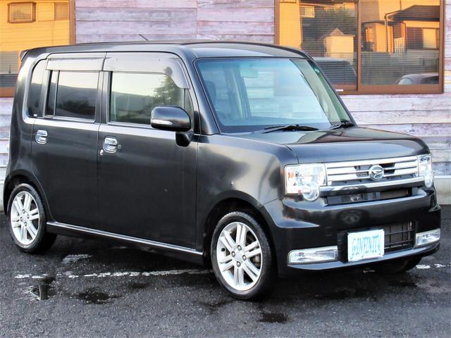 ムーヴコンテ カスタム RS /車検:2年付/後期型/ターボ/エアロ+リアスポイラ-/純正ナビ/ワンセグ/DVD/AUX接続/純正14インチAW/HID/フォグ/ETC/革ステ/スマキ-/AUTOエアコン/バイザ-/Tチェ-ン(7枚目)