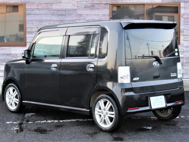 ムーヴコンテ カスタム RS /車検:2年付/後期型/ターボ/エアロ+リアスポイラ-/純正ナビ/ワンセグ/DVD/AUX接続/純正14インチAW/HID/フォグ/ETC/革ステ/スマキ-/AUTOエアコン/バイザ-/Tチェ-ン(8枚目)