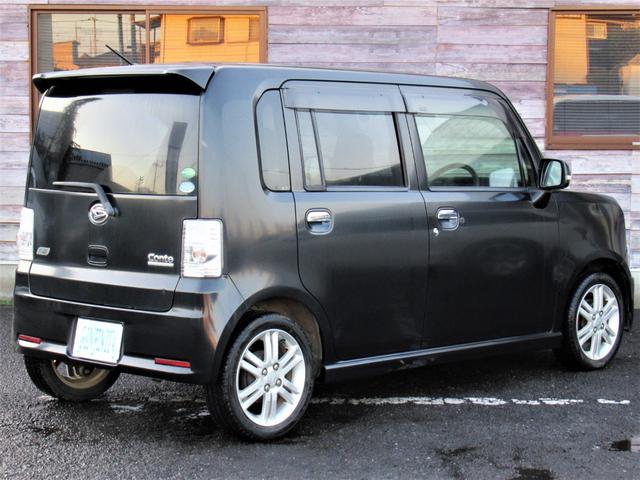 ムーヴコンテ カスタム RS /車検:2年付/後期型/ターボ/エアロ+リアスポイラ-/純正ナビ/ワンセグ/DVD/AUX接続/純正14インチAW/HID/フォグ/ETC/革ステ/スマキ-/AUTOエアコン/バイザ-/Tチェ-ン(9枚目)