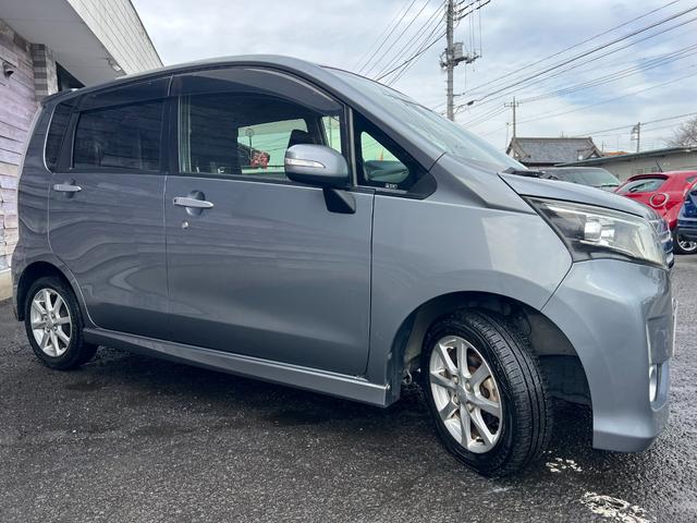 ムーヴ カスタム Xリミテッド SA /後期型/車検:2年付/衝突回避/純エアロ+リアスポ/純ナビ/Bカメラ/ワンセグ/USB&AUX/純14AW/LEDヘッドライト/フォグ/本革ステア/スマキ-/AUTOエアコン/バイザ-/Tチェ-ン(5枚目)