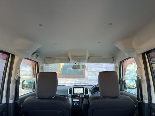 デリカＤ：２ Ｘ　／車検：２年付／社外ナビ／バックカメラ／フルセグ／ＤＶＤ視聴／左側電動スライドドア／純正１４ＡＷ／ＥＴＣ／スマ－トキ－／ＡＵＴＯエアコン／リアスポイラ－／ドアバイザ－／ＰＶガラス／Ｔチェ－ン（35枚目）