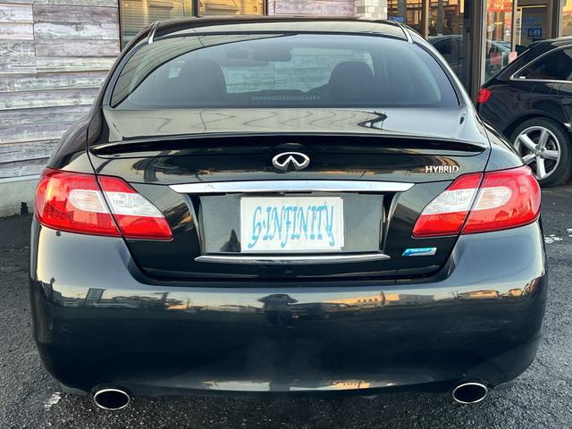 フーガハイブリッド ベースグレード　／車検：２年付／純エアロ／レ－ダ－クルコン／純ナビ／Ｂカメラ／フルセグ／ＤＶＤ／Ｂｌｕｅｔｏｏｔｈ／純１８ＡＷ／電動Ｈレザ－／ＨＩＤ／フォグ／ＥＴＣ／革ステ／スマキ－／バイザ－／ＰＶガラス／Ｔチェ－ン（44枚目）