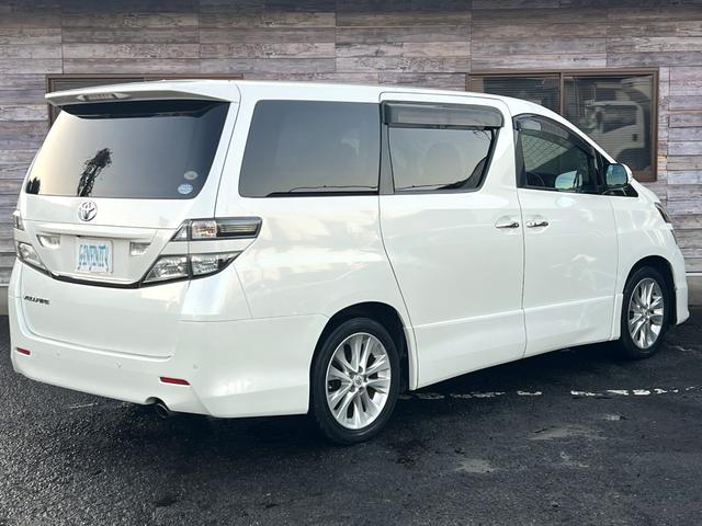 ヴェルファイア 2.4Z /車検:2年付/純ナビ/フリップダウン/バックカメラ/フルセグ/DVD/両側電動スライド/純18AW/HID/フォグ/ETC/ウッドコンビ革ステア/スマートキー/ドアバイザ-/PVガラス/Tチェ-ン(10枚目)