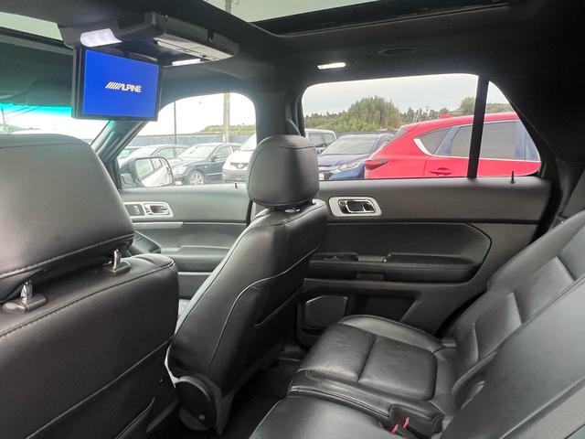 エクスプローラー XLT エコブースト エクスクルーシブ サンルーフ ヒッチ リアモニター 7人乗り フロント、サイド、バックカメラ ETC(38枚目)