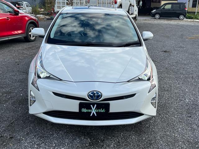 プリウス A サンルーフ付き ETC スマートキー ナビ(5枚目)