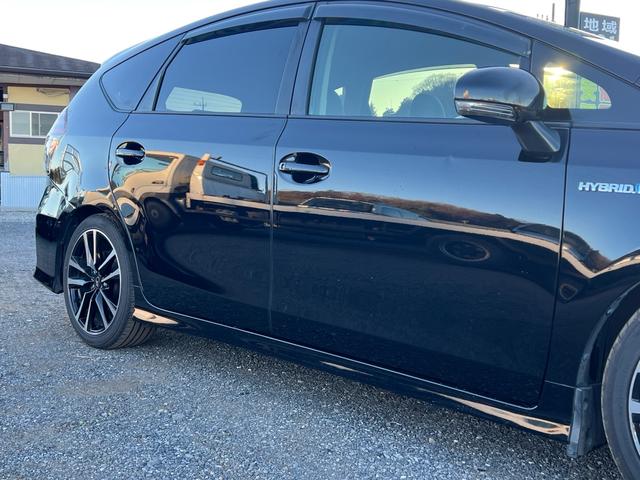 プリウスアルファ Ｓツーリングセレクション・Ｇ’ｓ　７人乗り　Ｇ’ｓ純正ホイル　３列シート　ＥＴＣ　ナビ（12枚目）