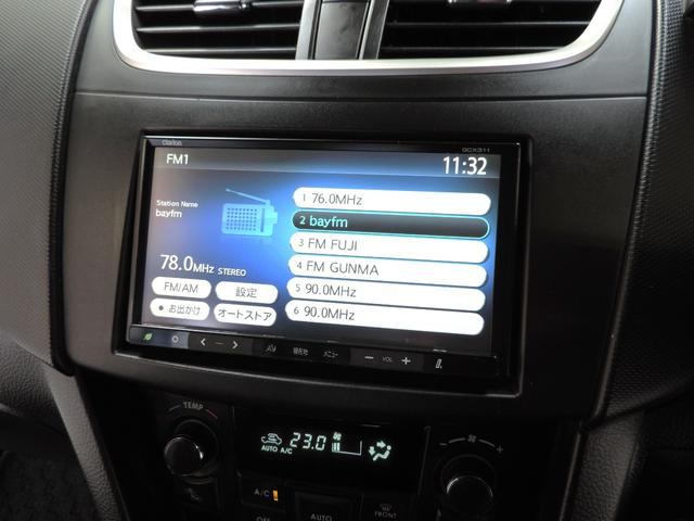 スイフト XS スマートキー/SDナビ/ワンセグ/DVD再/MSV/USB/CD/ETC/HID/サンルーフ(34枚目)