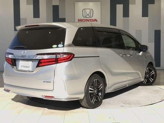 ハイブリッドアブソルート・ホンダセンシングEXパック 純正メモリーナビ 全周囲カメラ フルセグ ホンダセンシング サイドカーテンエアバック ETC パワーシート純正AW(9枚目)