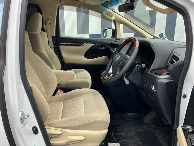 ヴェルファイア 2.5X LEDライト 両側電動 ETC 社外ナビ 地デジ LEDヘッドライト クルーズコントロール コーナーセンサ DVD 横滑り防止装置 記録簿 3列シート 盗難防止装置 オ-トエアコン Wエアコン ABS(18枚目)