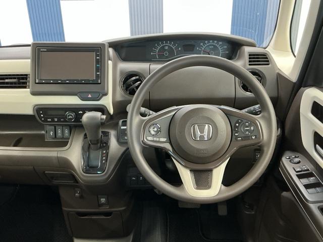 N-BOX L ホンダ認定中古車 純正ナビ LEDライト 衝突回避支援ブレーキ I-STOP クリソナ PW パワステ Sヒーター 1オ-ナ- スマ-トキ- Bカメ 両側スライド 横滑り防止 エアコン付き キーレス付(15枚目)